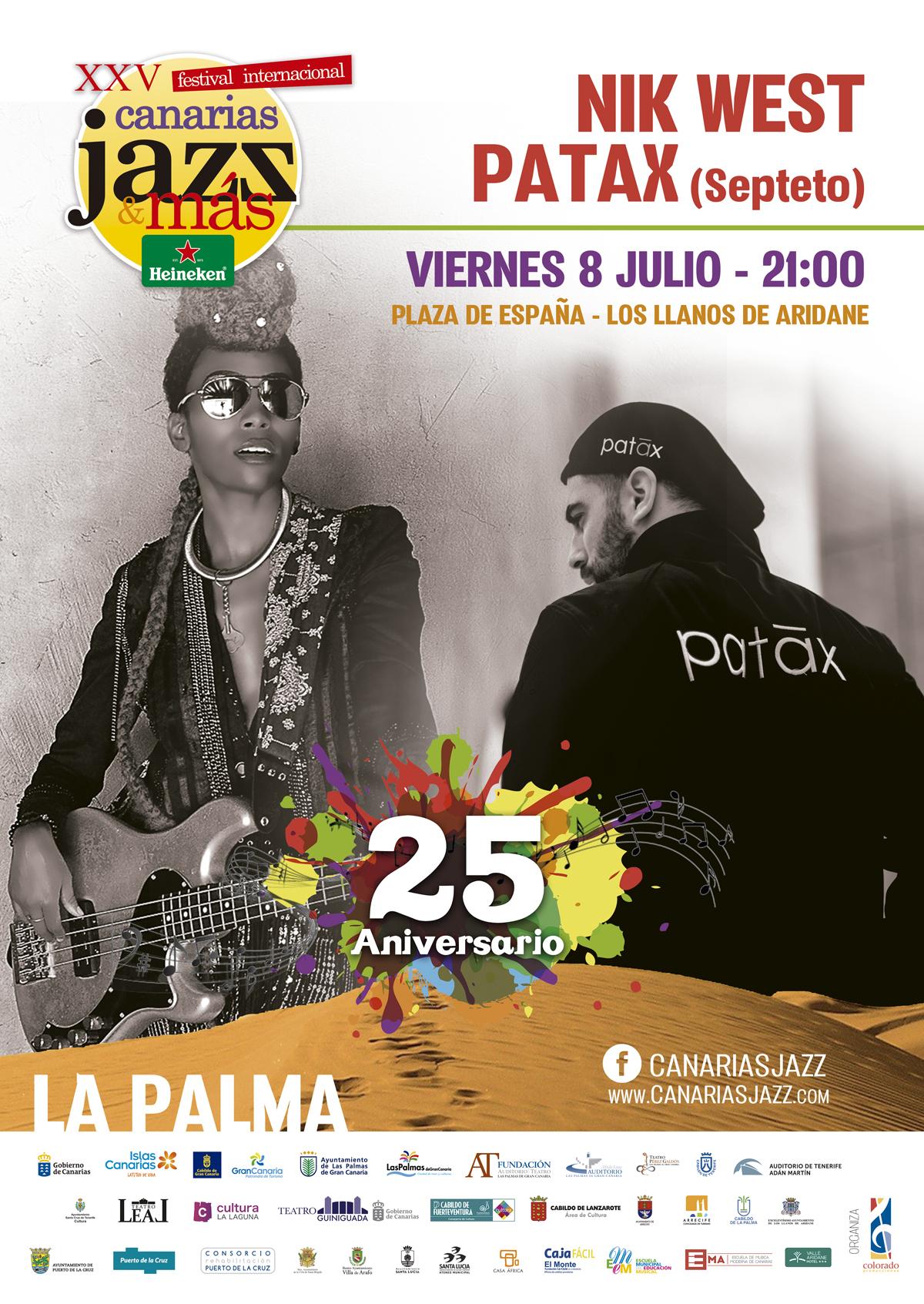 Ligero segundo queso El Cabildo de La Palma presenta el programa del Festival Internacional  Canarias Jazz & Más Heineken en Los Llanos de Aridane - Creativa Canaria