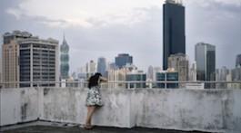 Edisa Yau Chen, at the roof of the Centrum Tower apartments building in Panama City. She´s half chinese half Panamanian native. Chinese people represents a 5% of the total population, and currently are very mixed with natives. Chinese were one of the work forces in the Canal construction at the beggining of XXth Century. Edisa´s grandparent arrived to Panama to set up a shop around the Canal area, and married with her grandmother, a native woman.

The Panama Canal Zone, an American colony and military preserve on Panamanian territory, was controlled by the United States for most of the 20th century. This highly strategic place for the USA formed a country within a country, a kind of capitalist commune ruled by the Zonians, as the Zone’s inhabitants were known. The Panama Canal was built between 1904 and 1914, when it was opened, and it will be remarkably enlarged by 2016, with a third set of locks which is intended to double the capacity of the Panama Canal.

A Zonian is a person associated with the Panama Canal Zone, a political entity which existed between 1903 and 1999, when it was finished the absorption of the Canal Zone into the Republic of Panama, started in 1979, by the Carter-Torrijos treaties. Many Zonians are descendants of the civilian American workers who came to the area during the early 1900s to work and maintain the canal. Today Zonians might work at the canal itself. Others may have been American citizens born in the Canal Zone or who spent their childhood there. A significant presence of American canal workers remained in the Canal region until 1999. Many of these people consider themselves to be Panamanian and U.S. citizens, although quite a few say that they are only American or only Panamanian. This unique relation--physically near Panama yet citizens of the U.S.--makes Zonians a diasporic community. The Panama Canal Society holds a reunion for Zonians every year in Orlando, Florida.