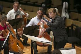 24.10.15. Las Palmas de Gran Canaria. Ensayo del concierto "Música para una noche de ánimas", Orquesta del Atlántico.