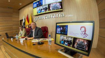 las Palmas de Gran Canaria, 28 Julio 2016.  El Consejero de Cultura Carlos Ruiz, presenta gestión primer año de gobierno de la Consejería de Cultura del Cabildo de Gran Canaria.