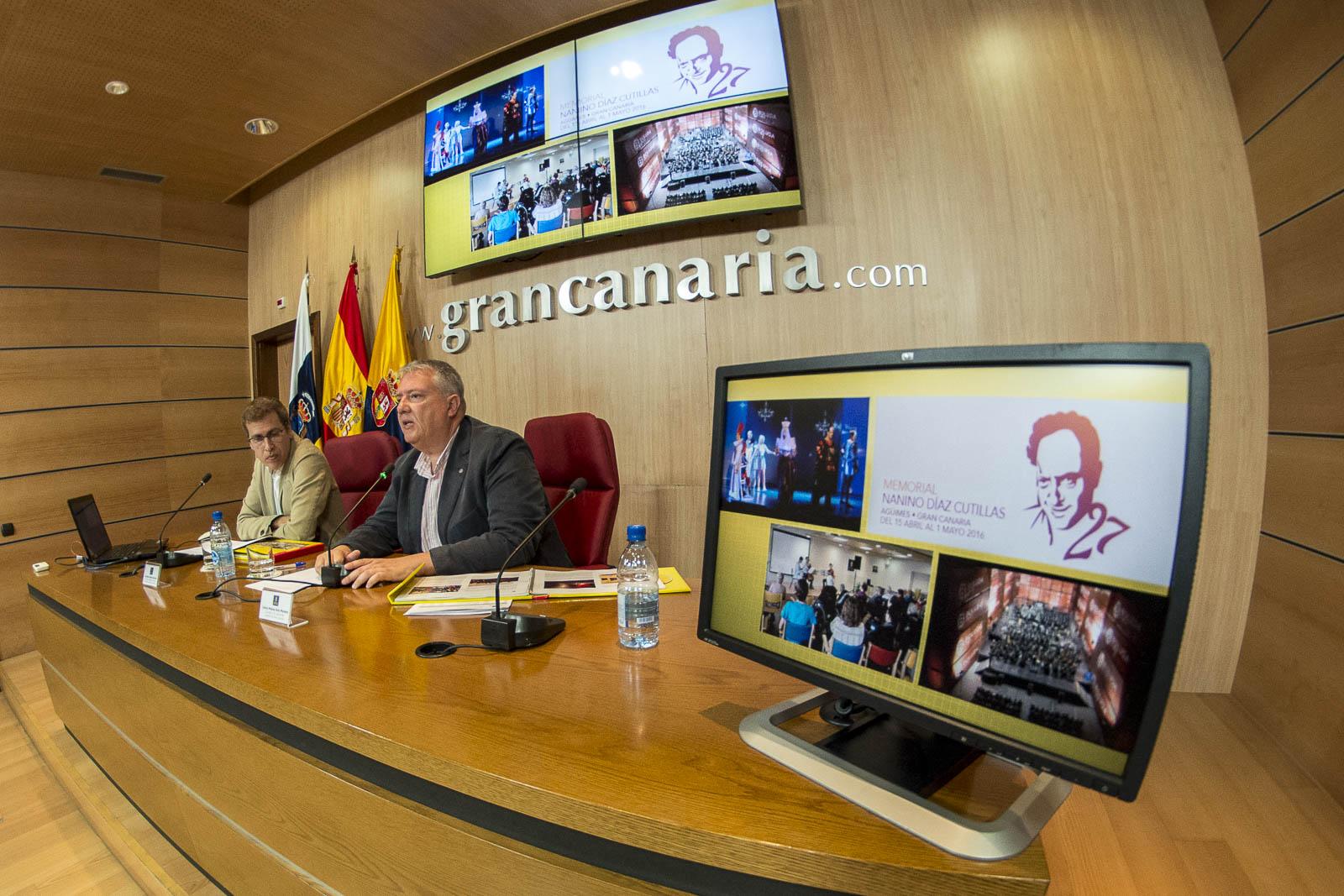 las Palmas de Gran Canaria, 28 Julio 2016.  El Consejero de Cultura Carlos Ruiz, presenta gestión primer año de gobierno de la Consejería de Cultura del Cabildo de Gran Canaria.