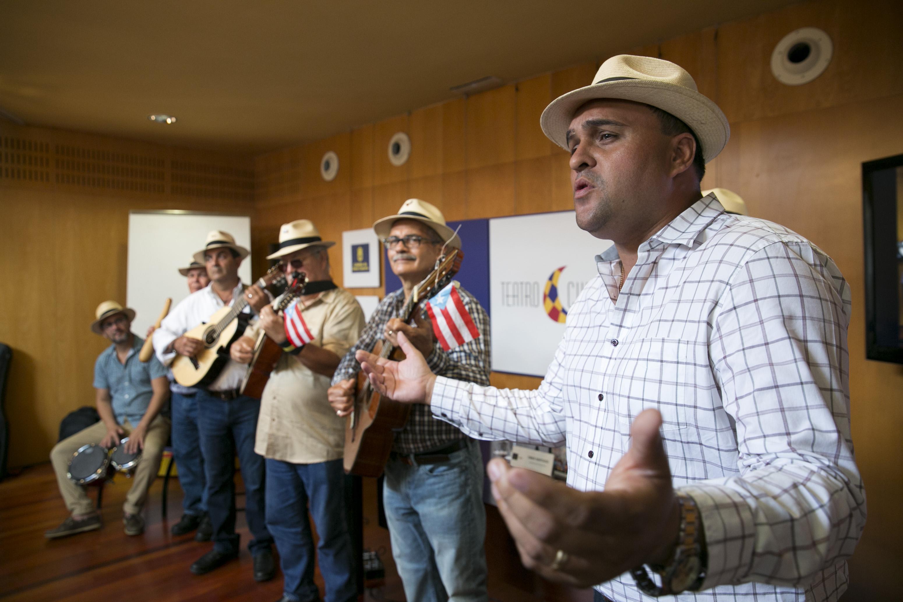 22.06.16 Las Palmas de Gran Canaria.- Presentación del disco "Mayapeyé en las Islas Canarias", grabado por el grupo puertorriqueño durante su actuación de 2014 en el Teatro Cuyás.