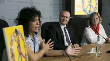 09.12.16 Las Palmas de Gran Canarias. Presentación de la pregonera del Carnaval de Las Palmas de GC 2017, Rosana.