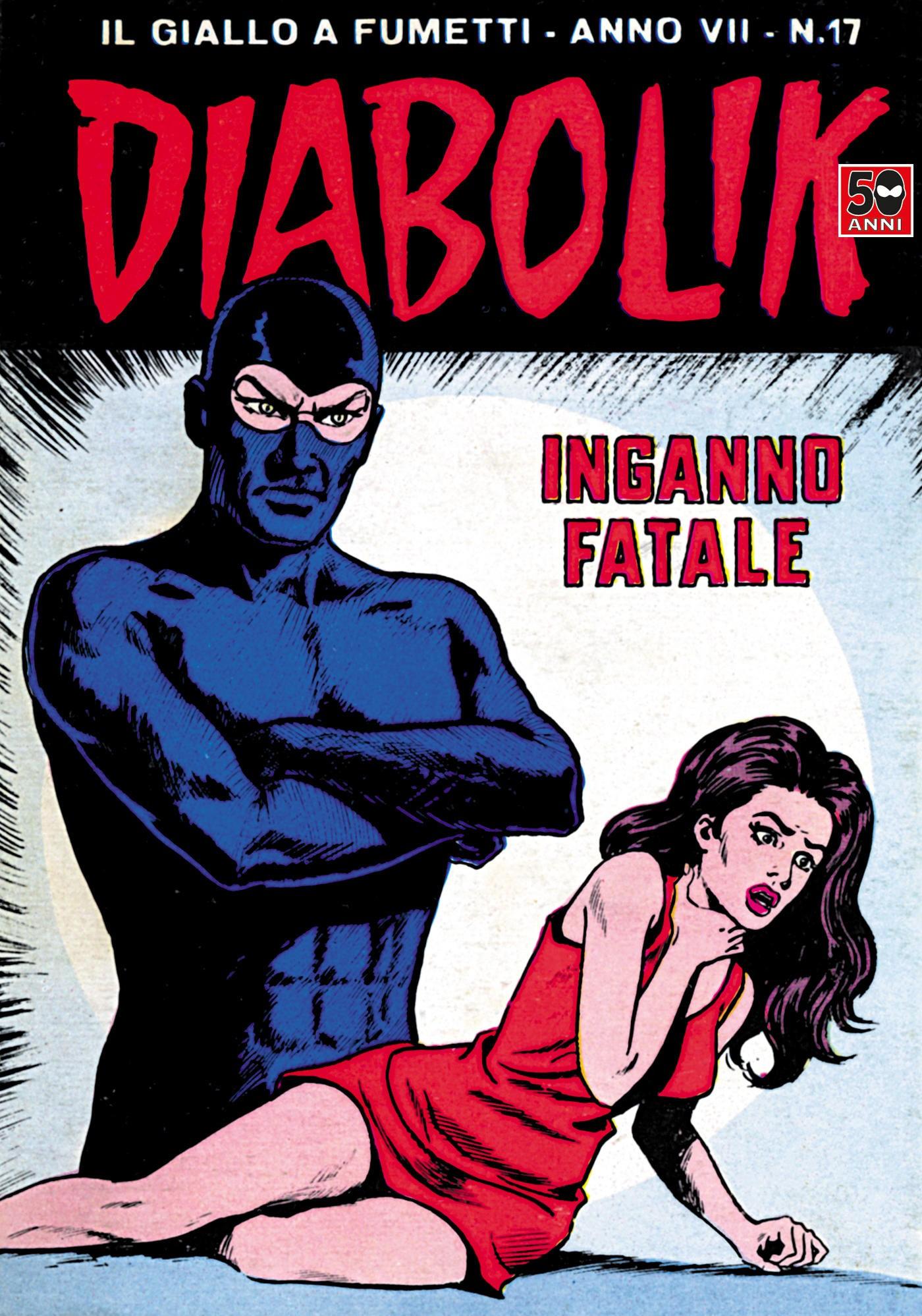 Cubierta del cómic Diabolik