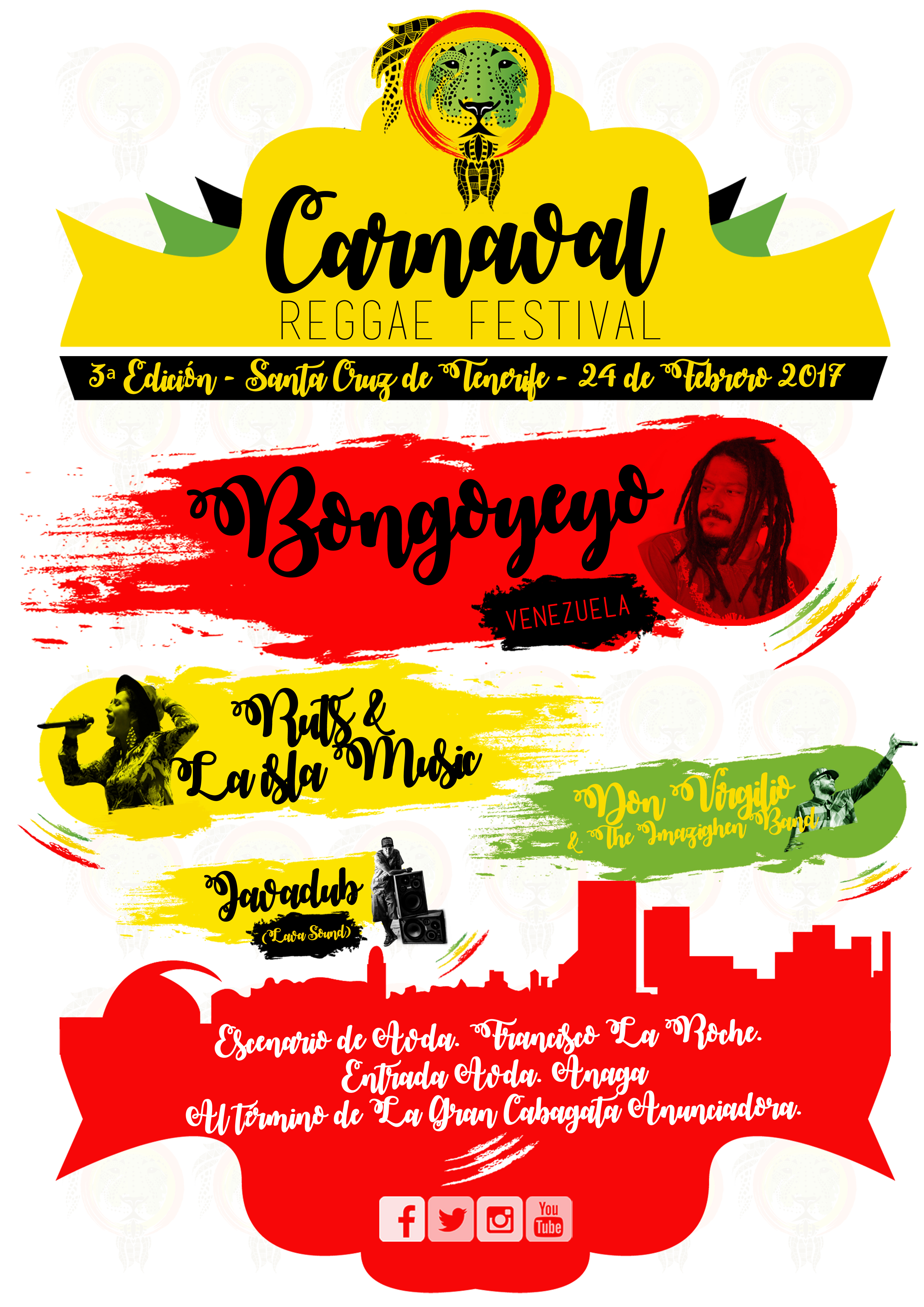 Cartel Carnaval Reggae 2017 final