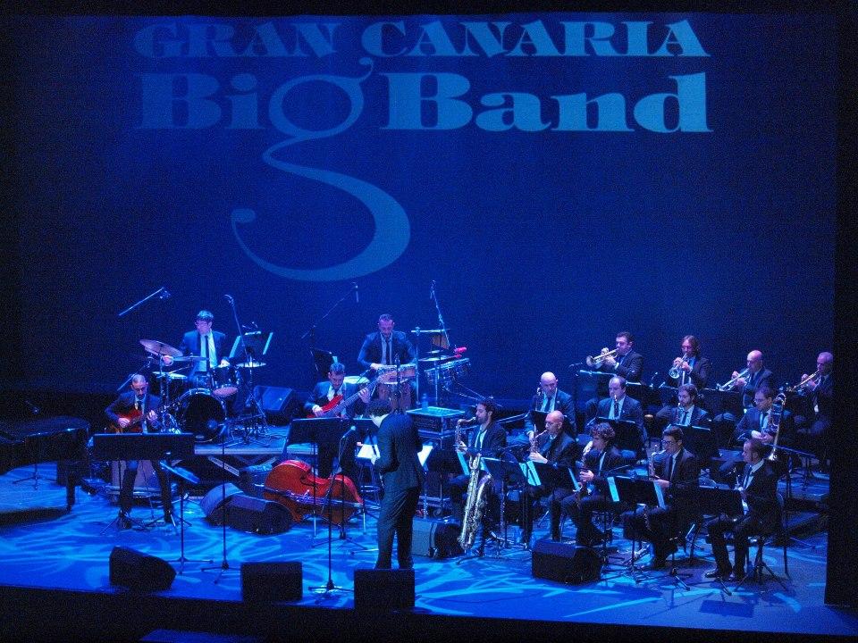 En la imagen, la Gran Canaria Big Band (2)