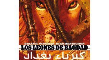 Cubierta del cómic Los leones de Bagdad