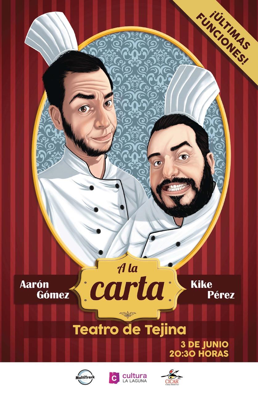 AARÓN GÓMEZ Y KIKE PÉREZ A LA CARTA TELDE NUEVA FUNCIÓN