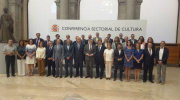 Conferencia Sectorial de Cultura - foto familia