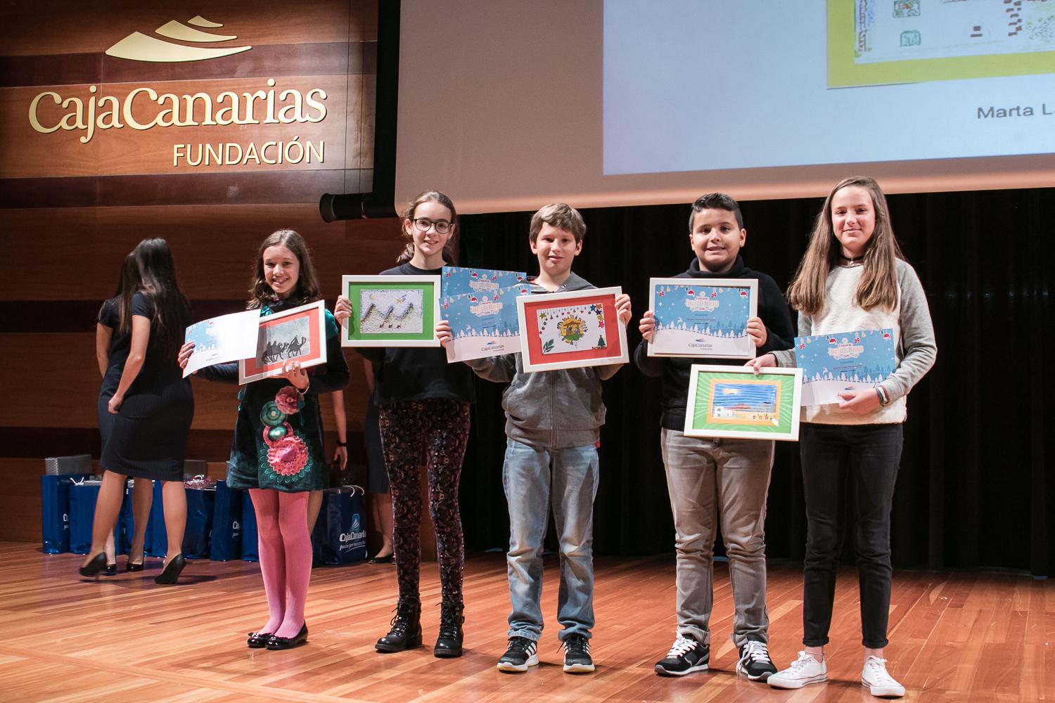 "La princesa valiente" de Mariquita y Tontón en la entrega de Premios de Postales de Navidad. Espacio Cultural de CajaCanarias © Aarón S. Ramos/CajaCanarias