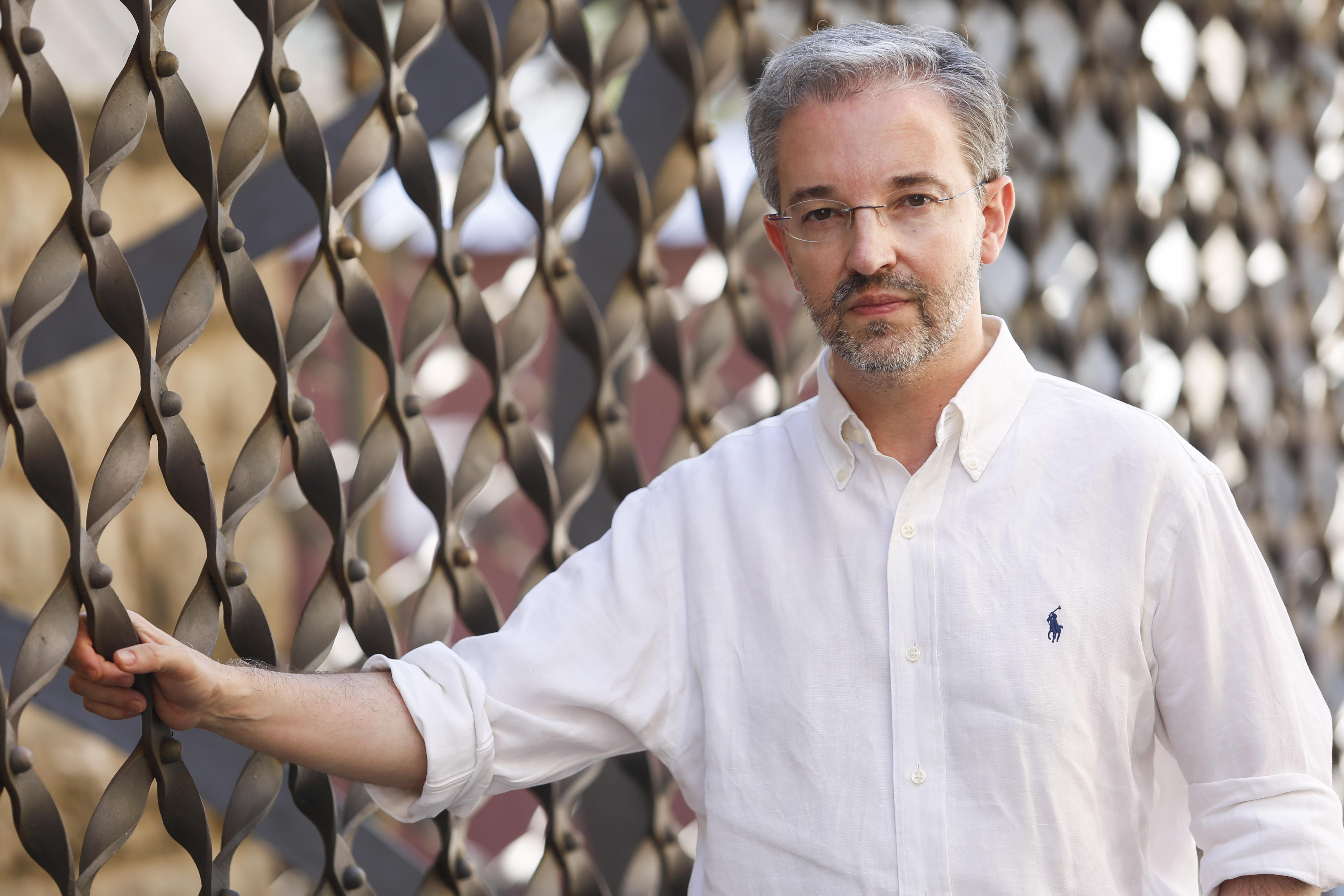 El profesor leonés César García, autor del libro Gaudí. Símbolos del éxtasis