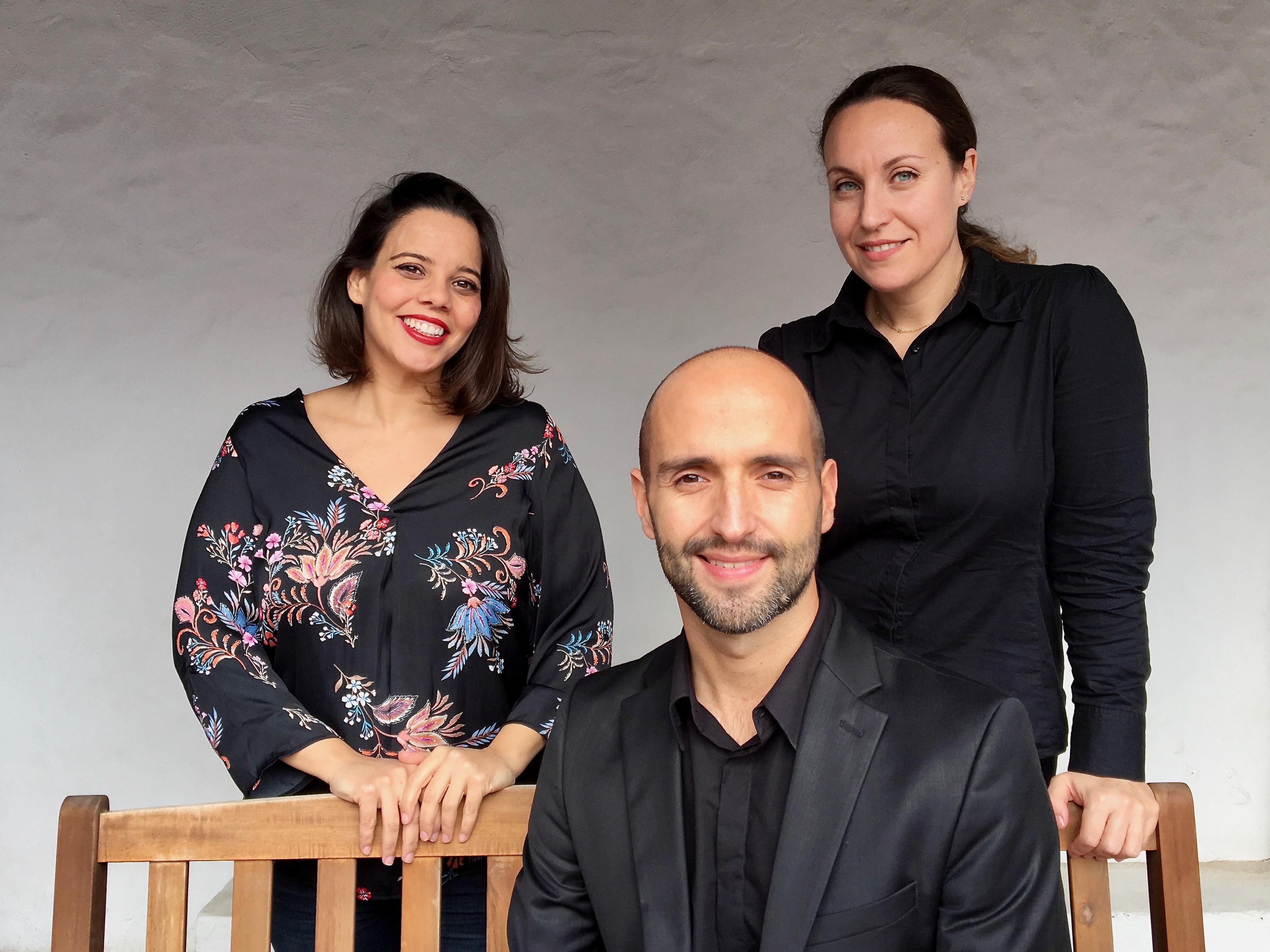 Berenice Musa, Marina León y Alberto Manzanares