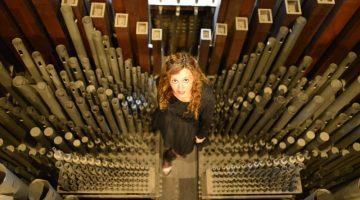 La virtuosa organista guipuzcoana Loreto Aramendi (3)
