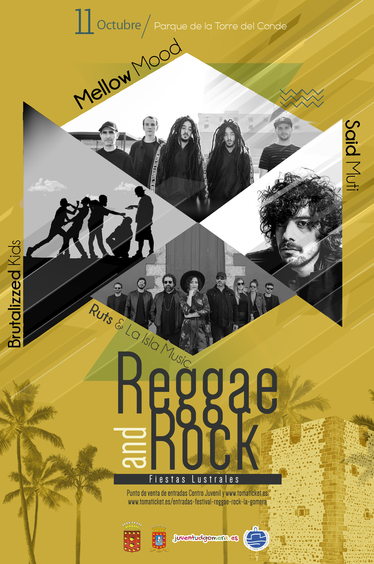 Cartel GOMERA Oficial Reggae and Rock