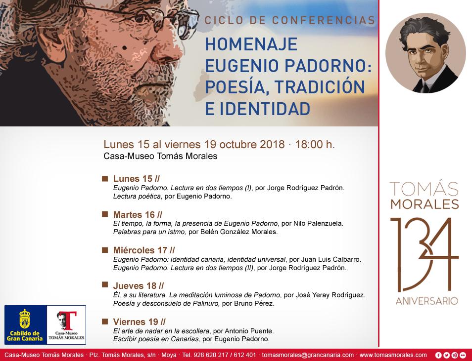 Invitación y listado de conferenciantes