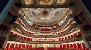 Imagen interior del teatro Pérez Galdós.