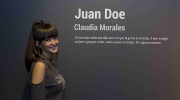 La joven fotógrafa Claudia Morales