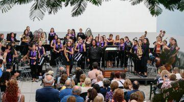 13.09.18  MÚSICA. Gran Canarias Women Band. Dirección: Pilar Rodríguez. Palacete Rodríguez Quegles.Fotógrafo Tony Hernández