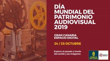 Banner Dia Mundial Patrimonio Audiovisual - Gran Canaria Espacio Digital
