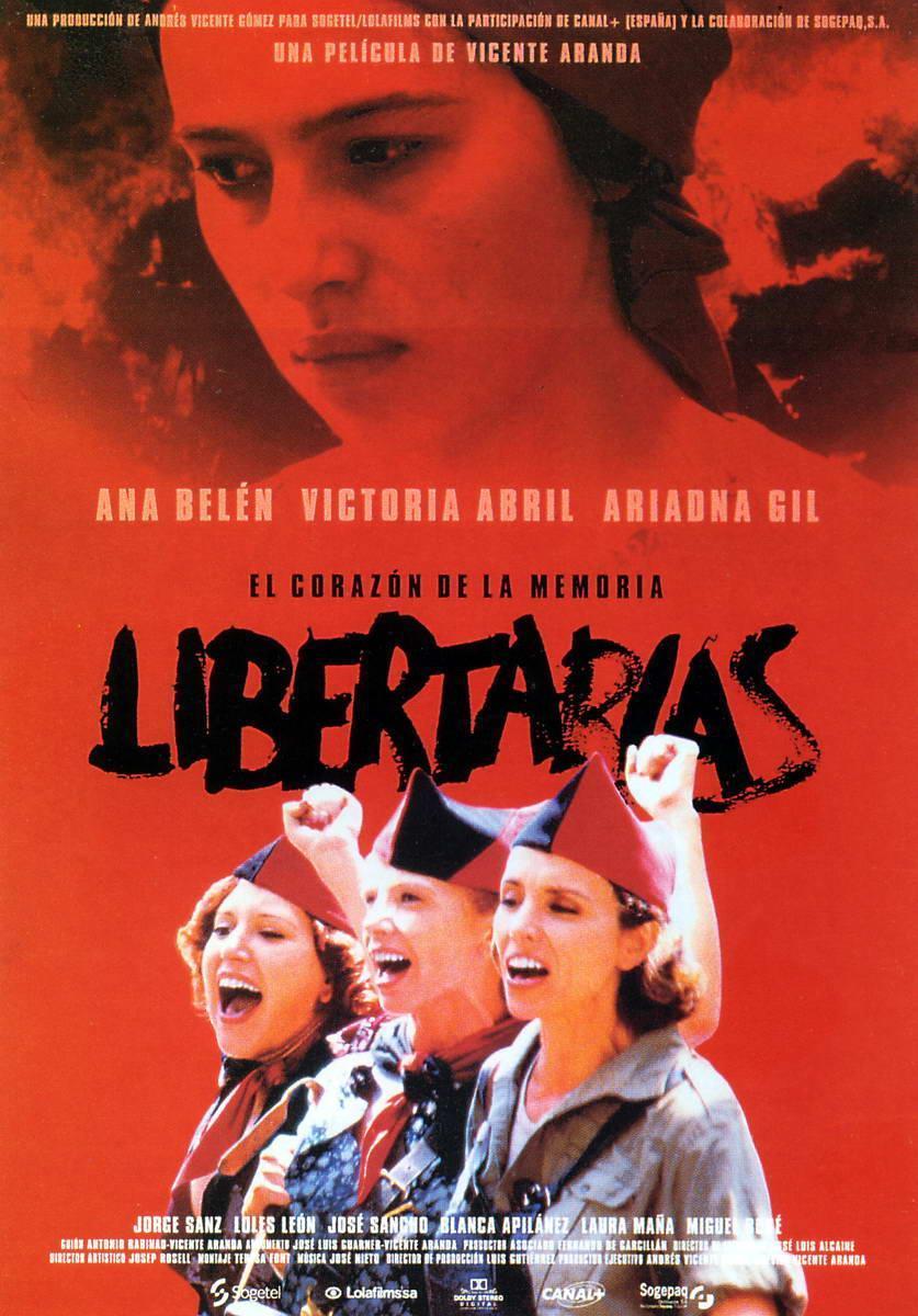 Cartel del filme 'Libertarias'