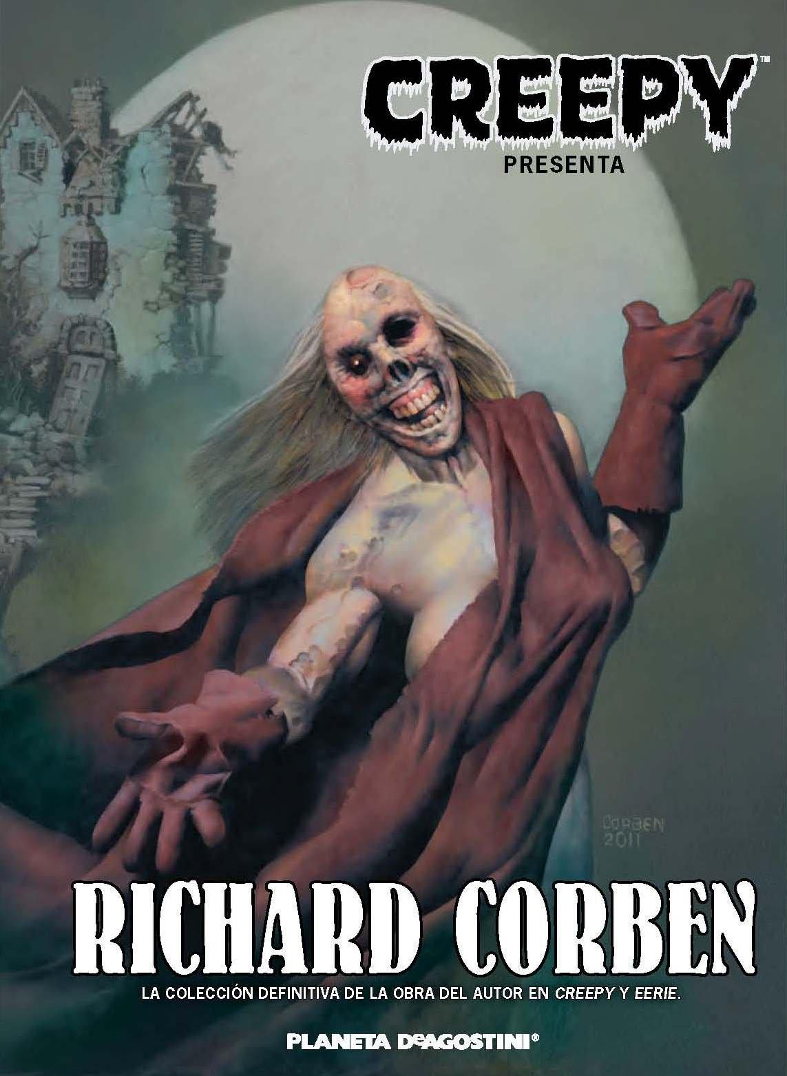 Cubierta de Creepy, de Richard Corben