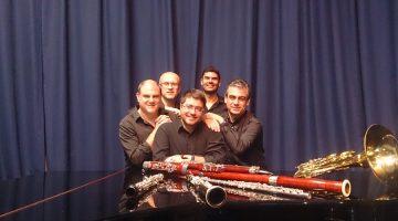 Los integrantes del Quinteto Aulos