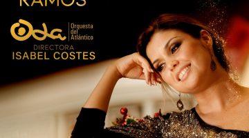 Cartel del espectáculo de Cristina Ramos en el Auditorio Alfredo Kraus