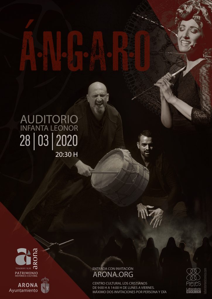 cartel ángaro Arona