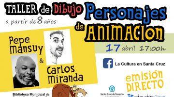 Taller de dibujo de personajes de animación