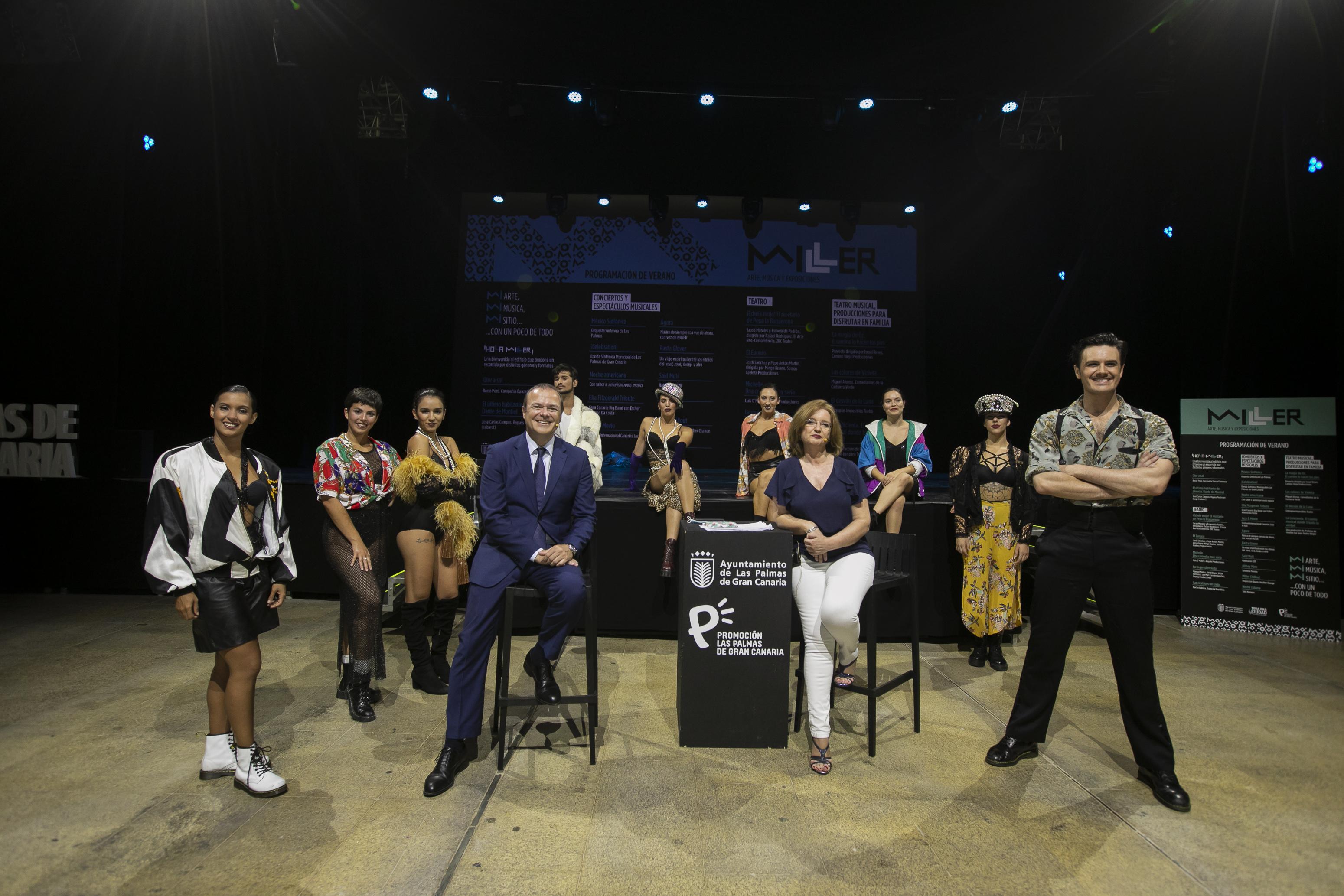 29.06.20.-Las Palmas de Gran Canaria.  Presentación de Miller, nuevo espacio cultural. Foto Quique Curbelo