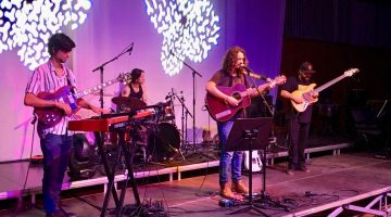 Un instante del concierto de Modo Rakune grabado en la sala Gabriel Rodó de la OFGC (1)