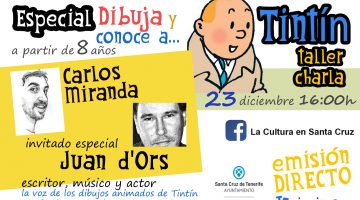 CARTEL Taller Biblio 23dic 2020 - Tintin