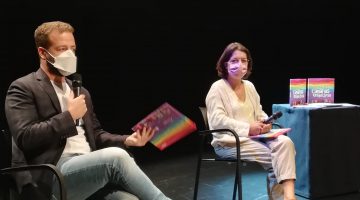 Juan Márquez y Silvia Jaén presentan el libro Canarias Orgullosa