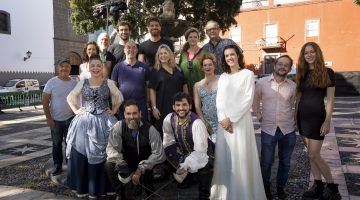 Las Palmas de Gran Canaria 28/10/21. Presentación de "Don Juan Tenorio en Vegueta". Foto Quique Curbelo