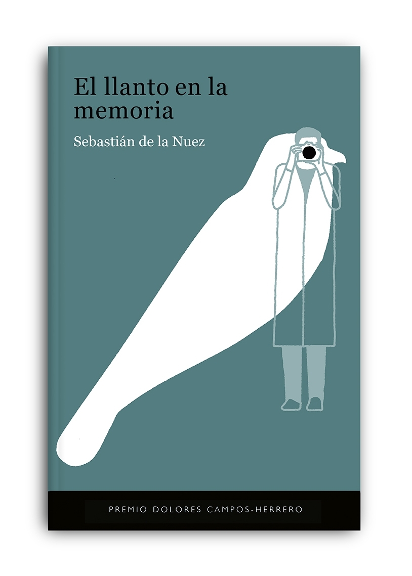 Cubierta de Pablo Amargo para el libro de Sebastián de la Nuez, 'El llanto en la memoria'
