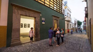 Fachada del Centro de Artes Plásticas del Cabildo grancanario, en Vegueta