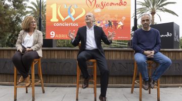 Las Palmas de Gran Canaria 01/04/22.  100 conciertos de Musicando. Parque Doramas. Foto Quique Curbelo