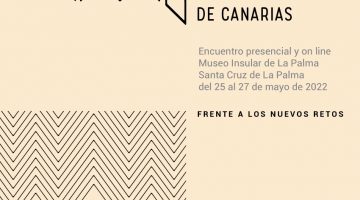 Cartel del Congreso de Museos de Canarias