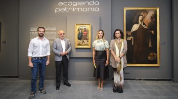 Las Palmas de Gran Canaria. 20/07/22 Inauguración exposición ‘Acogiendo Patrimonio’.