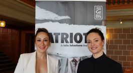 Las dos actrices de 'Patriotas', Saray Castro y Marta Viera