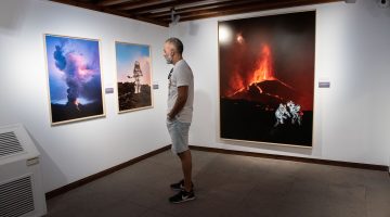 20220916 Exposicion Arturo Rodríguez El Pulso del Volcán Fundación CajaCanarias(©Carlos Aciego)23