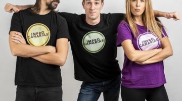 'Impro Canarias' está formado por los actores Alejandro, Adri y Romina.