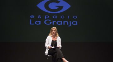 Lorena Matute en la presentación del avance programación Espacio La Granja1