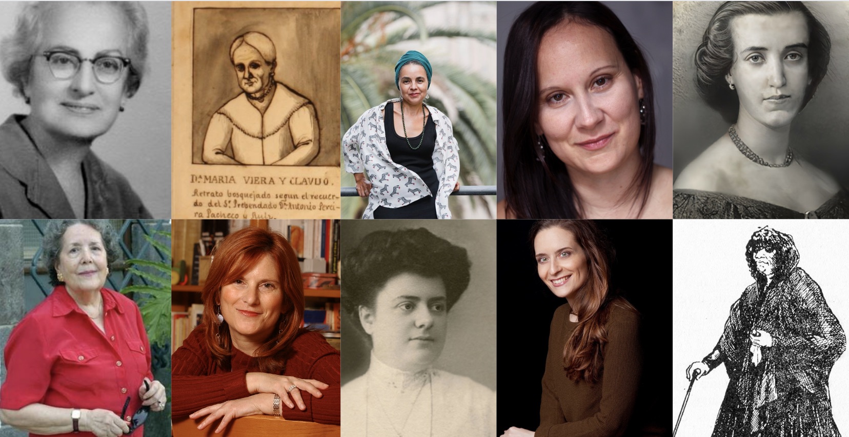 Retratos de las diez nuevas autoras de la BBC
