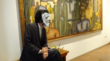 El espíritu del pintor espera a los visitantes en la Sala de los Amigos.