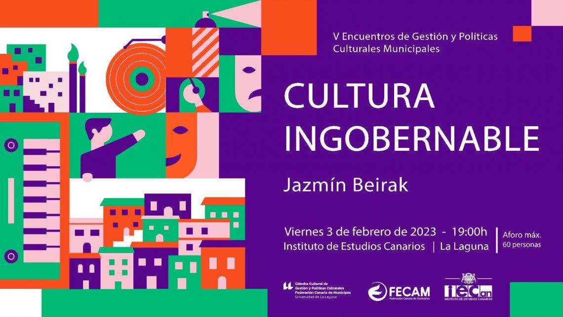 Jazmín Beirak_Encuentros cátedra cultural ULL-FECAM