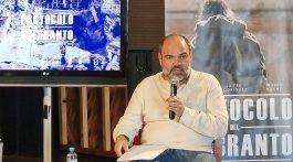 Mario Vega, autor del texto y director de Protocolo del quebranto