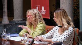 Las Palmas de Gran Canaria (10.05.22). Presentación en rueda de prensa del programa de actividades que se realizarán en mayo, como més de los museos. La misma estuvo a cargo de la consejera de Cultura, Guacimara Medina y de la jefa de Servicio Alicia Bolaños. ©Angel Medina G.