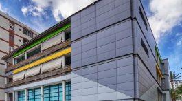 Edificio del CCA Gran CanariaCentro de Cultura Audiovisual, situado en Ciudad Alta