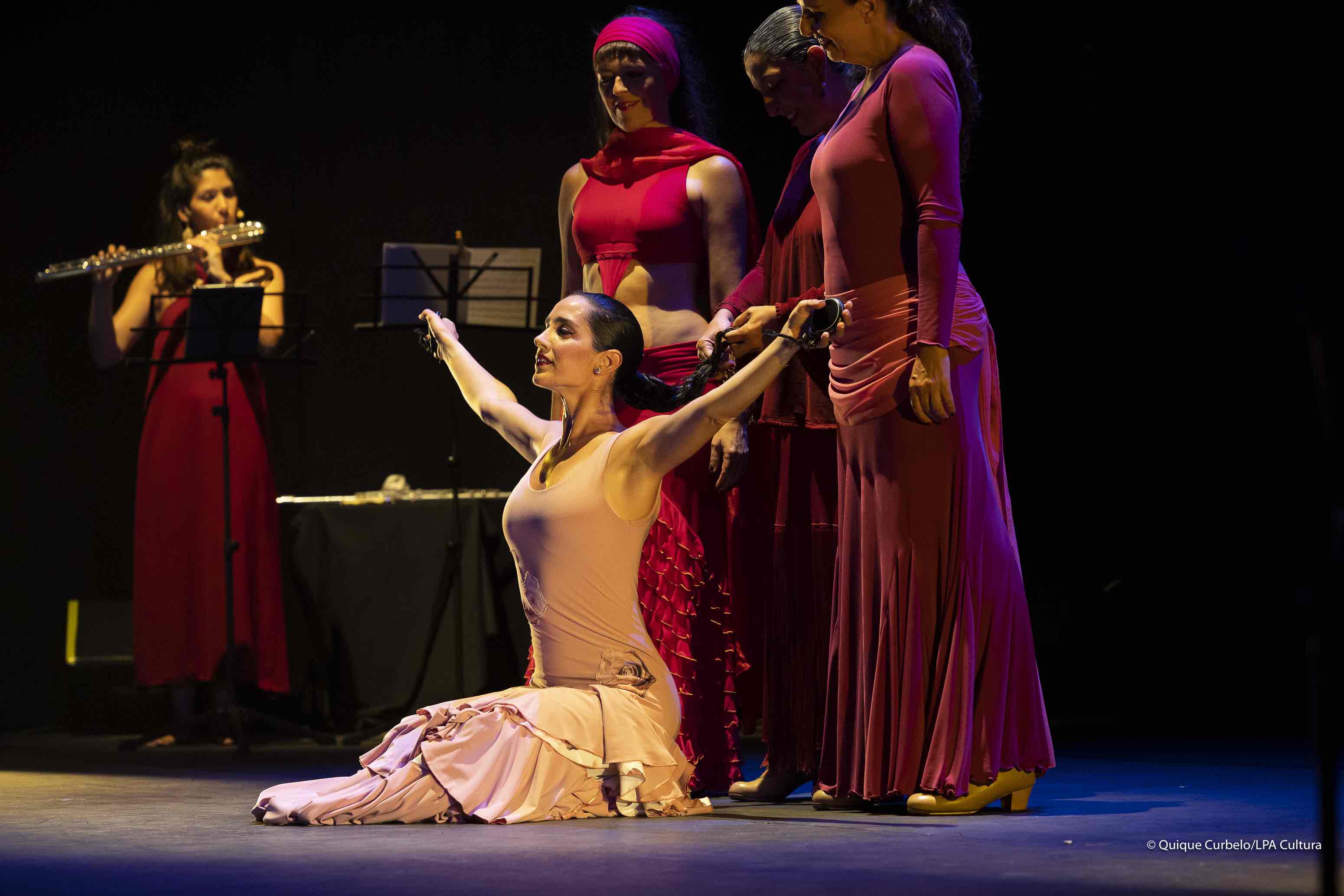 17.09.22. Las Palmas de Gran Canaria. Festival Teatro, Música y Danza (TEMUDAS). Rocio Pozo. Mujer Flamenco. Teatro Guiniguada. Foto Quique Curbelo